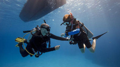 Buceo para niños