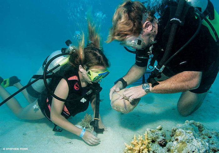 Buceo para niños