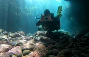 Plongeur en eau libre PADI